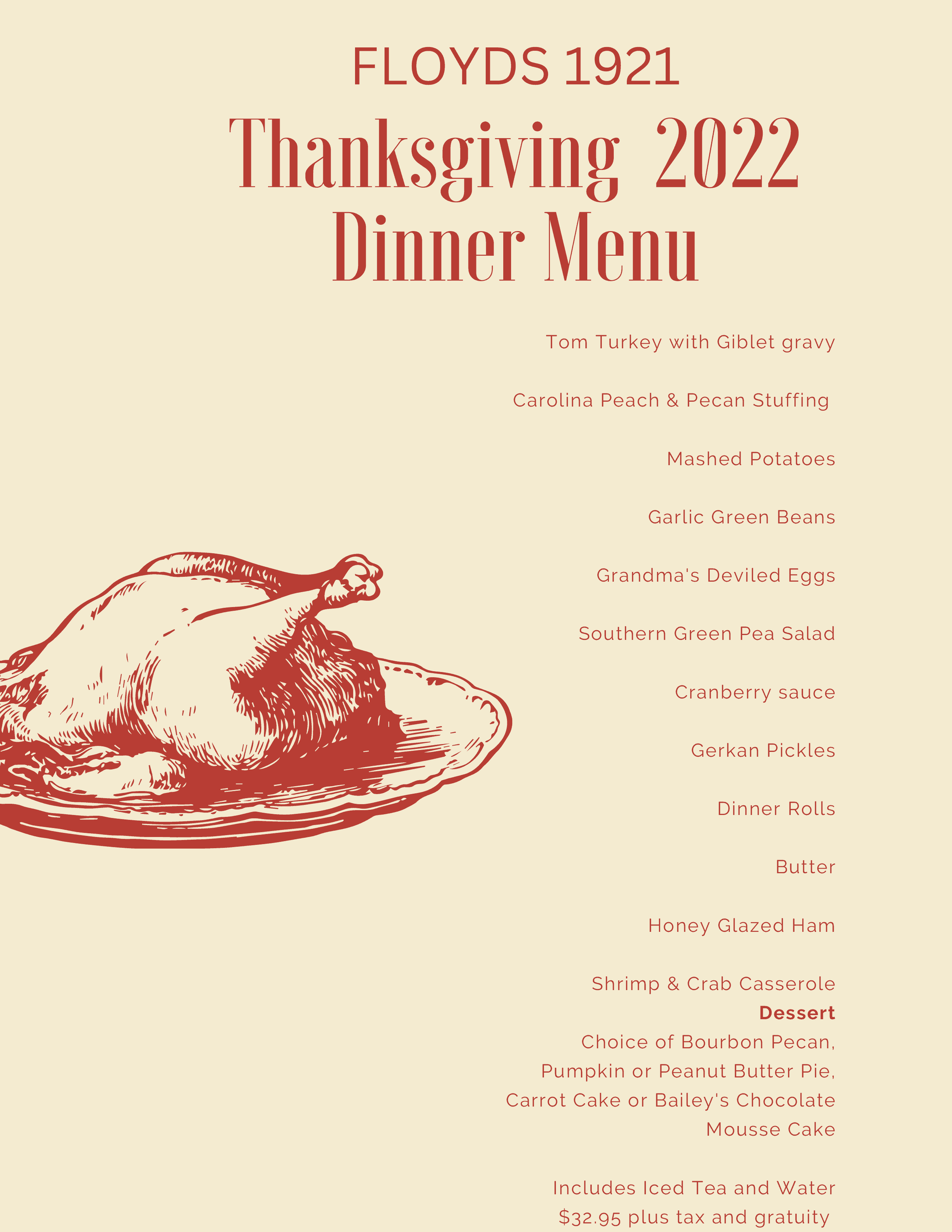 Thanksgiving 2022 In House